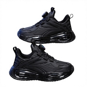 Chaussures de <span class=keywords><strong>basket</strong></span>-ball pour garçons, chaussures de sport antidérapantes en cuir imperméables doublées de polaire pour enfants du primaire, du collège et des plus âgés - Product Image 1