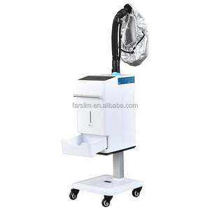 Appareil de soin du cuir chevelu, casque chauffant infrarouge pour salon de coiffure, appareil de traitement capillaire avec roulettes pour salon de barbier - Product Image 4
