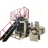 Machine de fabrication de tapis de sol pour voiture en TPE, ligne d'extrusion de feuilles de PVC