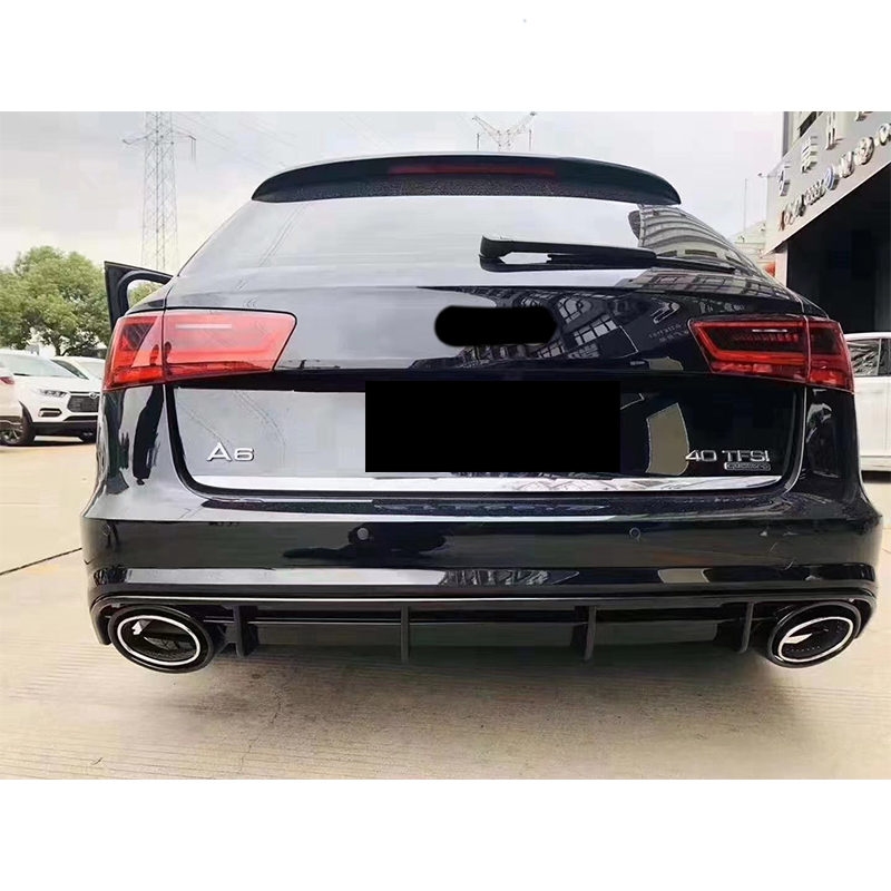 audi a6 c7 rear diffuser rs style