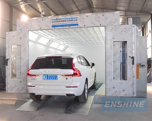 Cabine de pulvérisation de luxe 8m x 4.2m chauffage électrique/diesel cabine de <span class=keywords><strong>peinture</strong></span> de voiture entièrement porte en verre salle de <span class=keywords><strong>peinture</strong></span> de voiture - Product Image 5