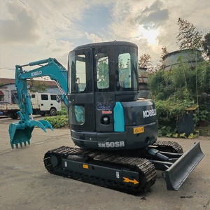 Excavadora Usada Kobelco SK50 SK60-C SK75 SK55, Mini Excavadora de Segunda Mano Kobelco, Excavadora de Cadenas Usada SK55SR SK55SR-5 SK55SR-6 SK55SR-7 - Product Image 1