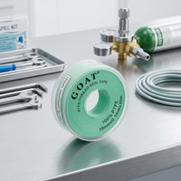 Hochdichtes Grünes PTFE-Gewindedichtband für Sauerstoffrohrverbindungen Starke Leckage-/Wasserdichtigkeit ISO 9001 Zertifiziert