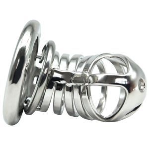 Dispositivo di Castità FRRK-12E per Prevenire Infedeltà, Anello di Controllo del Desiderio in Acciaio Inox, Prodotti per Adulti, Castità <span class=keywords><strong>Maschile</strong></span> - Product Image 3