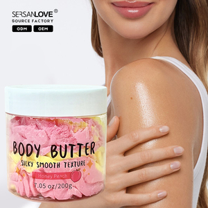 <span class=keywords><strong>2025</strong></span> thương hiệu tùy chỉnh mỹ phẩm dưỡng ẩm tự nhiên làm sáng da Whipped bơ cơ thể cầu vồng Shea cơ thể hữu cơ butters - Product Image 1