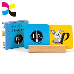 Baraja de Cartas Personalizada con Material Seguro para Bebés y Niños Pequeños, Diseño de Cartas Impermeables, Caja con Laminado Brillante - Product Image 2