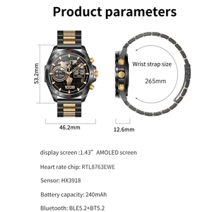 Nouvelle <span class=keywords><strong>montre</strong></span> <span class=keywords><strong>connectée</strong></span> pour <span class=keywords><strong>homme</strong></span> 2024 NX1pro avec écran AMOLED, <span class=keywords><strong>bracelet</strong></span> en <span class=keywords><strong>acier</strong></span> inoxydable, suivi du sommeil, étanche IP67, calendrier - Product Image 6