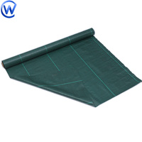 Toile de paillage hydrophile en tissu tissé PP de 1m x 1,8m pour le contrôle des adventices en jardin (vente en gros)