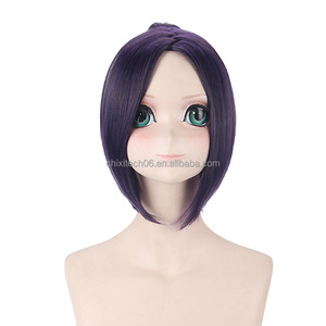 Peluca de cosplay de Lord Santa, estilo Governess Reborn Cullom Calvary, en colores morado, negro y azul, estilo anime. - Product Image 4