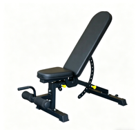 Banc de musculation pliable réglable en fer pour usage commercial, directement de l'usine