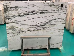 印度背光半透明石绿玛瑙大理石地砖价格块材石材厂家直销 - Product Image 5