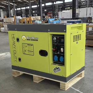 เครื่องกำเนิดไฟฟ้าดีเซลแบบพกพาขนาด 12KW 12KVA สตาร์ทด้วยรีโมท เสียงเบา โครงเปิดอัตโนมัติ ATS 110V-480V ทองแดงบิดเกลียว 50/60Hz - Product Image 3