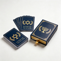 Authentisches Hebräisches Tanakh-Lernwerkzeug Premium Individuell Gedruckte Jüdische Altes-Testament-Hebräische Bibelkarten