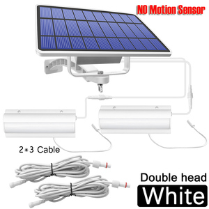 IP65 Double Head Solar Pendant <b>Light</b> Outdoor Waterproof Garden PIR Motion <b>Sensor</b> <b>LED</b> Floodlight Dimmable Remote Cord <b>Light</b> Shed - Product Image 3