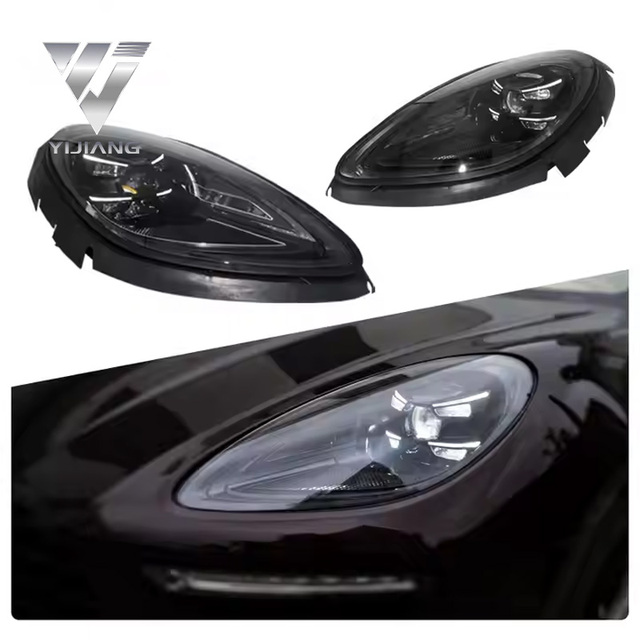 Plug and Play 2014-2020 95B Light Upgrade to 2023 matrix Style Laser Led Headlights for Macan 95B