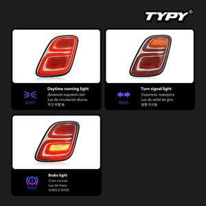 Conjunto de luces traseras TYPY para Bentley Mulsanne 2011-2015, actualización a nuevas luces traseras LED, luces de circulación diurna y direccionales. - Product Image 4