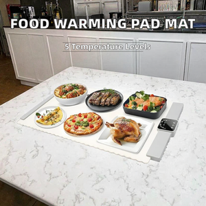 Hilim SCG Classic Electric <b>Silicone</b> Square Eco-Friendly Food Heating <b>Mat</b> 300mm Diameter 10mm Thick Flexible Tray Easy Storage - Product Image 2