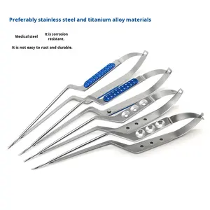 Ciseaux de Neurochirurgie en Acier Inoxydable, Ciseaux en Forme de Pistolet, Ciseaux Microchirurgicaux, Ciseaux Tissulaires, Ciseaux de Neurochirurgie - Product Image 4