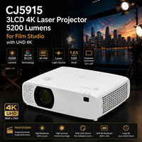 Projecteur laser 3LCD 4K CJ5915 5200 lumens pour studio de cinéma avec UHD 4K