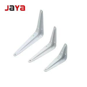 دعامات رفوف حديدية على شكل حرف L من JAYA باللونين الأسود والأبيض لدعم الرفوف والطاولات والكراسي والأثاث - Product Image 2