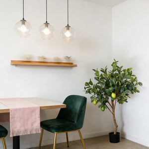 Árbol de Limón Artificial de Alta Simulación, Planta Artificial <span class=keywords><strong>en</strong></span> Maceta con Limones Verdes, Decoración Comercial para el Hogar y la Oficina - Product Image 3