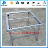 Plataforma acrílica para suelo, accesorio antideslizante, resistente al agua, ajustable, 18mm