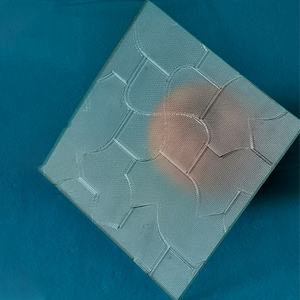 Klare Bronze 4mm <span class=keywords><strong>Aqualit</strong></span> Mislite 5mm Karat achi gemustertes Glas - Product Image 4