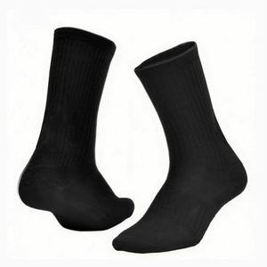 Custom Crew Sport <b>Socks</b> Anti-Slip Grip Digital Printing Knitted Youth Cuff <b>Socks</b> for Soccer - Product Image 1