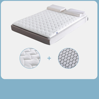 Colchón de cama suave para el hogar, colchón de látex blanco