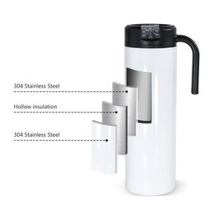 Vaso Térmico Recto de Acero Inoxidable de Doble Pared para Sublimación, con Asa y Tapa, Aislamiento al Vacío, 12oz, 15oz, 20oz - Product Image 5