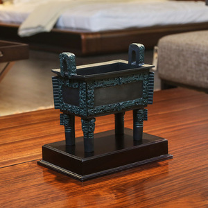Adorno Cuadrado Simuwu de Cobre, Arte Tradicional, Decoración para el Hogar u Oficina, Regalo - Product Image 1