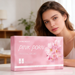 Premium Brightening Cocktail <b>Serum</b> - SANENDI PINK | 10 Vials | Fade Hyperpigmentation & Enhance Skin's Natural Luminosity - Product Image 1