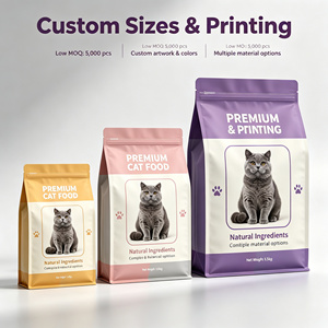 Custom Printed Pet Food Spout Pouch Resealable <b>Plastic</b> <b>Packaging</b> Bag for Cat Food Jelly Juice - Product Image 1