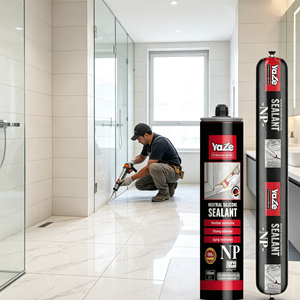Scellant en silicone imperméable à séchage rapide <span class=keywords><strong>Yaze</strong></span> Neutral 300 ml, résistant aux intempéries, anti-fongique, pour la construction - Product Image 4