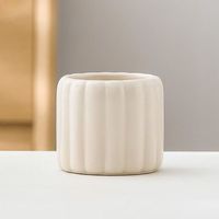 Pot de fleurs en céramique fait main de luxe, nouveau design, personnalisé, écologique, style ferme, pour plantes succulentes, avec trou de drainage, pour la maison et le jardin