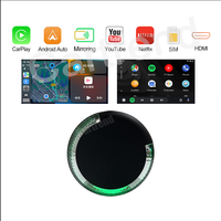 Portable CarPlay AI Box Plug and Play Universel pour Apple Interface de lecture de voiture sans fil Smartbox 4 + 64GB HD MI TV Streaming Box