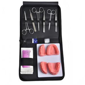 Kit de Práctica de Sutura Dental - Modelo de Entrenamiento de Sutura para Cirugía Oral con Encías de Silicona e Instrumentos de Acero Inoxidable - Product Image 3
