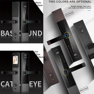 Khóa Cửa Thông Minh Điều Khiển Từ Xa An Toàn Mở Khóa Bằng Mật Khẩu Kỹ Thuật Số Ứng Dụng Điện Thoại Di Động Wifi Có Mắt Mèo Cho Cổng - Product Image 5