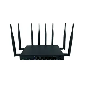 router mikrotik hap lite Suppliers-Router doppio di wifi della carta SIM 4G del router di Gigabit WS1208 della banda 2.4G & 5g con il EM12-G RM500Q-AE di EM160R