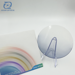 Precio de fábrica Tint Gradient Color Gafas de sol fotocromáticas Lentes 1,56 Photogrey Blue Cut UV420 Lentes ópticas - Product Image 4