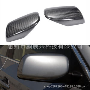 Coque de rétroviseur en fibre de carbone pour BMW Série 5 E60 E61 2003-2008, ensemble complet gauche et droit, boîtier de rétroviseur en plastique - Product Image 4