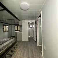 Maison conteneur respirante de 40 pieds à assemblage rapide avec chambre et entrée, conception modulaire préfabriquée de Hebei