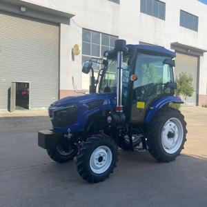 Tracteur agricole compact de fabrication chinoise 70 CV 4x4 avec cabine de luxe, climatisation et chauffage pour les opérations agricoles - Product Image 2