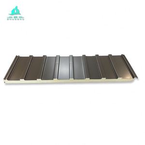 Panel Sándwich de PU, Resistente al Fuego, Ecológico, <span class=keywords><strong>Precio</strong></span> <span class=keywords><strong>por</strong></span> <span class=keywords><strong>Metro</strong></span> <span class=keywords><strong>Cuadrado</strong></span> - Product Image 4