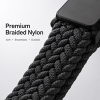 Correa Magnética de Nailon Trenzado para Xiaomi Smart Band 10 9 8 y Mi Band 7 6 5 4 3, Correa Suave y Transpirable para Uso Diario y Deportivo