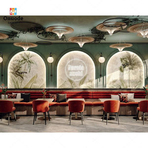 Mostrador de Café Personalizado |   Kiosco Minorista con Iluminación LED |   Solución Integral de Muebles para Cafeterías y Diseño de Interiores Completos - Product Image 5