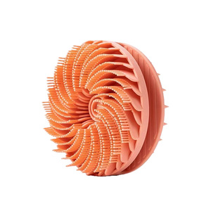 Silicone Bath Brush Oval Massage Body Scrubber 132g Adult Use - Product Image 3