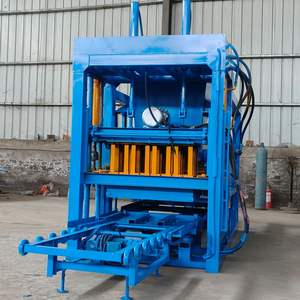 Máquina para Hacer Bloques de Cemento y Hormigón QT4-18/4-15/4-25/5-15, Línea de Producción de Ladrillos Automática - Product Image 3