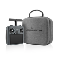 Radiomaster AX12 Transmisor RC de 16 Canales y 2.4GHz, Pantalla Táctil HD de Metal y Plástico, Diseño Compacto y Ergonómico para Drones, Aviones y Modelos de Autos