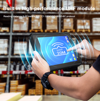 Tableta Android Resistente con Lector RFID Impinj UHF y Escáner de Código de Barras Honeywell, Octa-Core 2.0GHz, Batería de 8000mAh, en Existencia